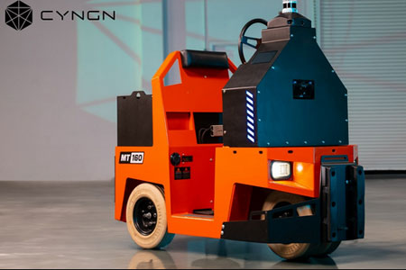 Fully Autonomous, Electric Tugger for Industrial Operations 