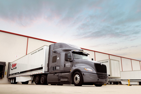 International launched a Level 4 autonomous fleet trial on a live freight lane